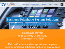 Tablet Screenshot of falconcom.net